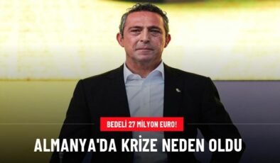 Fenerbahçe, Almanya’da 27 milyon euroluk krize neden oldu