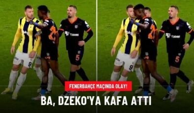 Ba, Dzeko’ya kafa attı